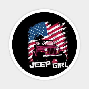 Jeep-girls Magnet